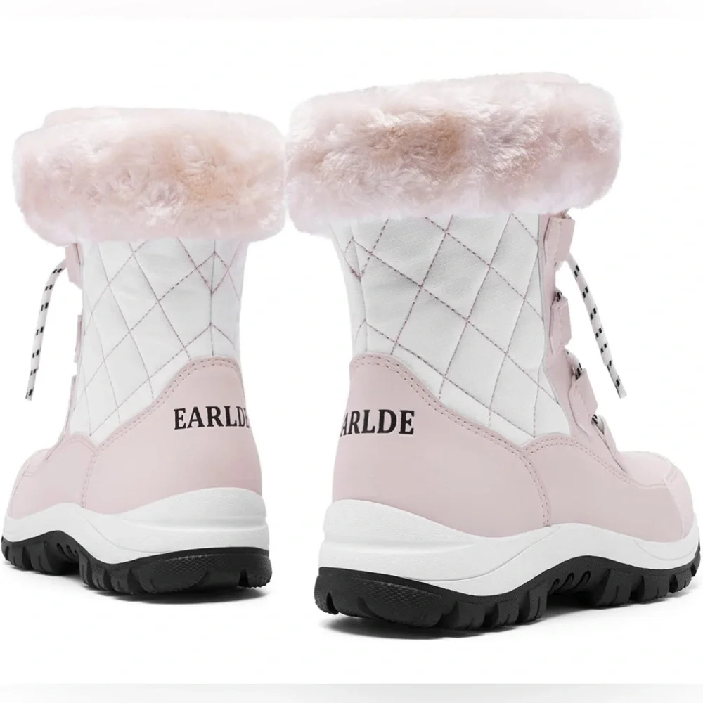 NWT & NIB EARLDE Women’s Snow Boot. Waterproof. size 6.5 - Picture 4 of 9